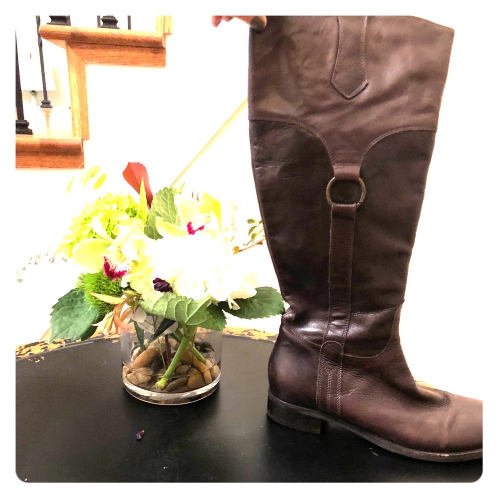 Attilio Giusti Leombruni Italian leather boots. 8